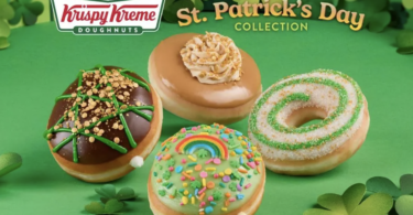 free st. patricks day donuts at krispy kreme
